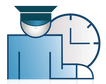 clocking logo